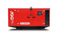 Дизельный генератор AGG C300D5 в кожухе