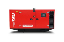 Дизельный генератор AGG C330D5A в кожухе