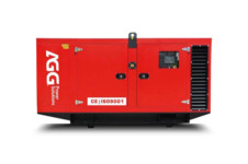 Дизельный генератор AGG C400E5 в кожухе