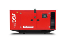 Дизельный генератор AGG C713E5 в кожухе